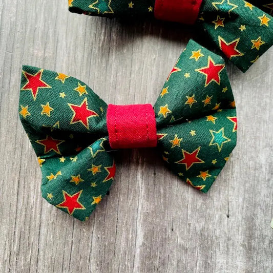 Follow That Star Christmas Bow Tie