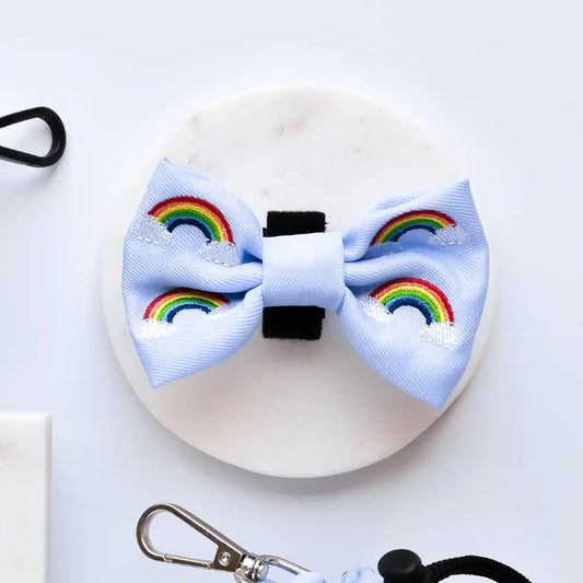 Cocopup Luxe Over the Rainbow Bow Tie