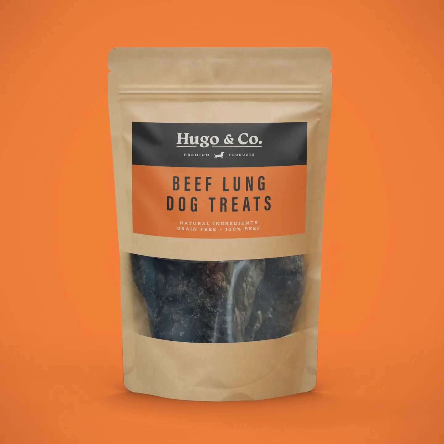 Hugo & Co Beef Lung Dog Treats