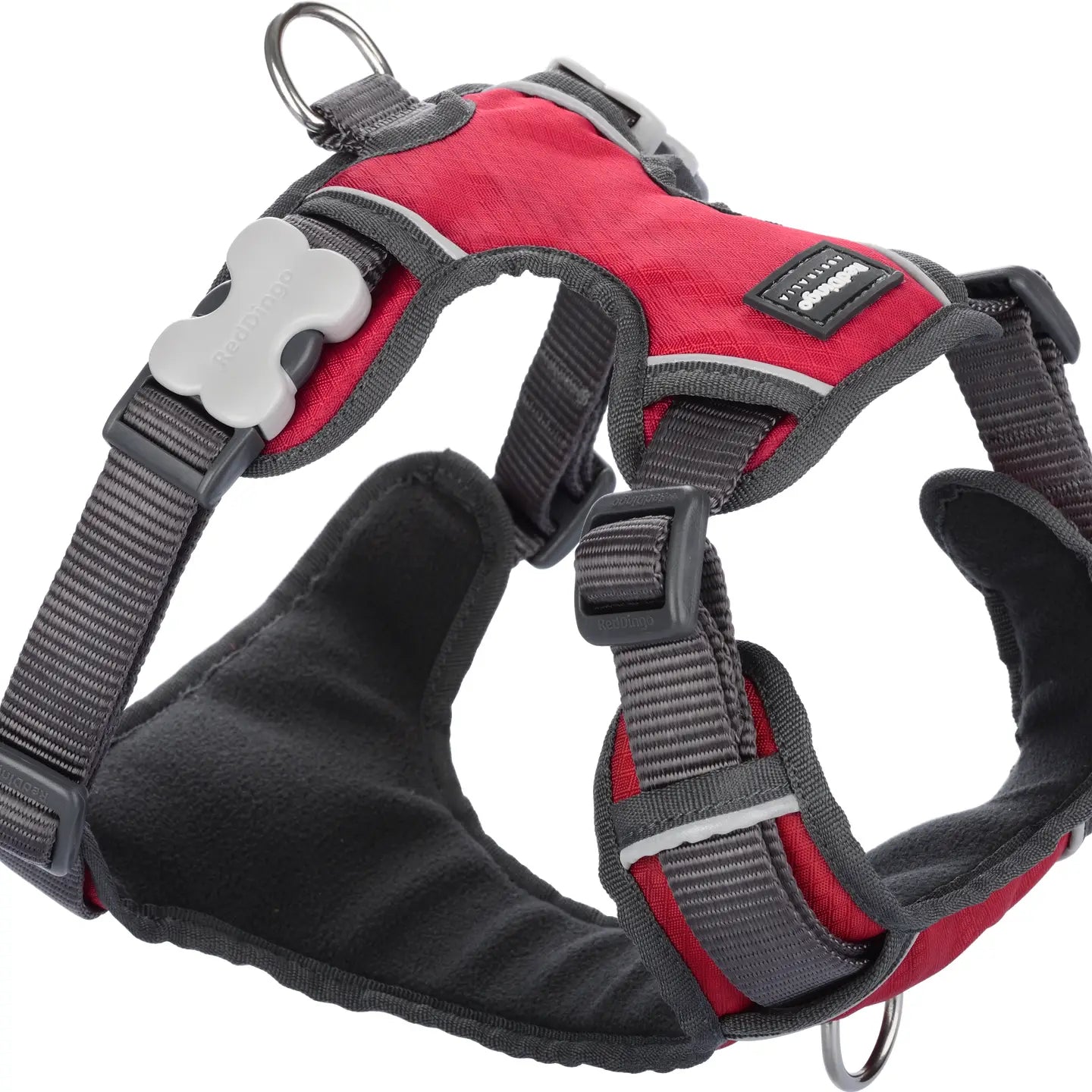 Red Dingo Padded Red Harness