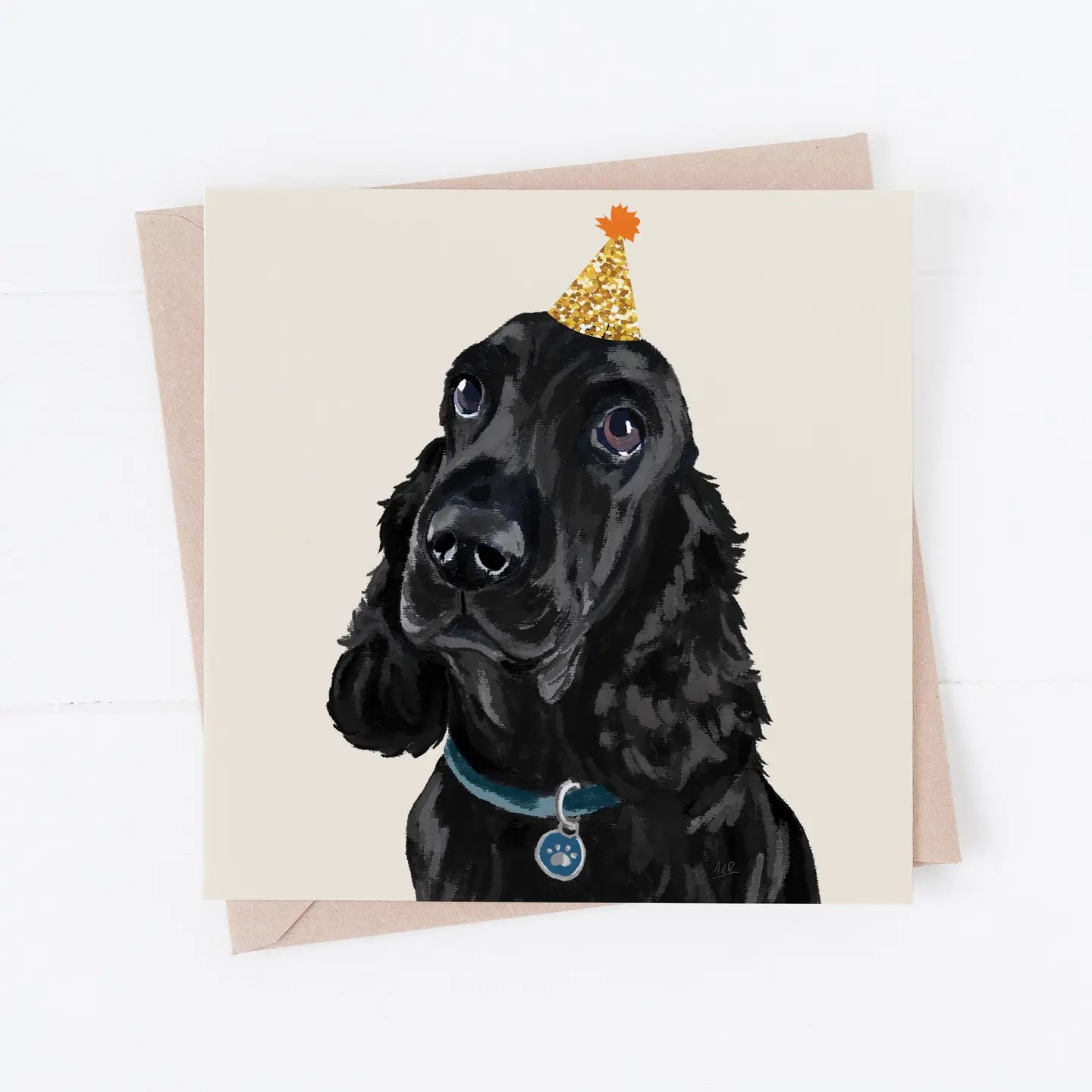 Cocker Spaniel Birthday Card