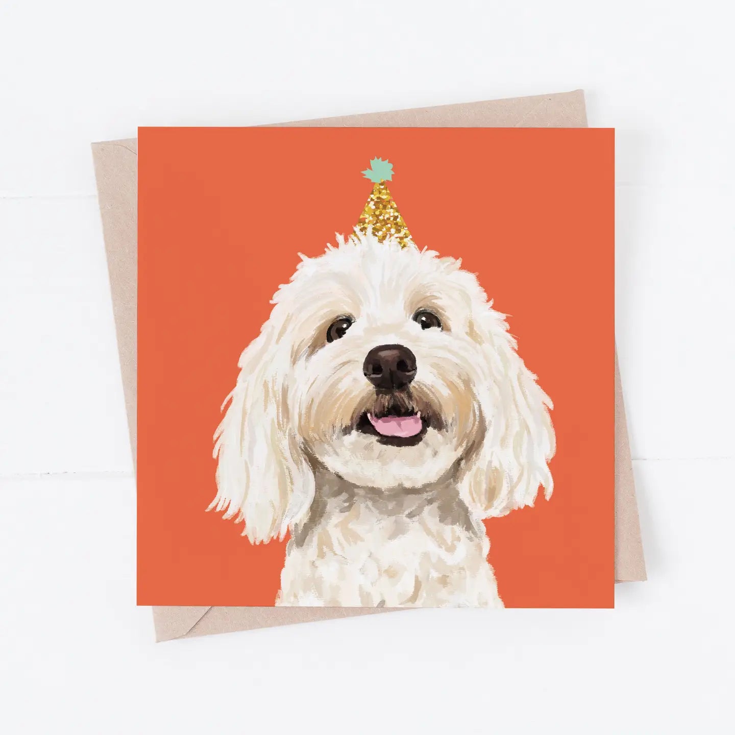 Cockapoo Birthday Card