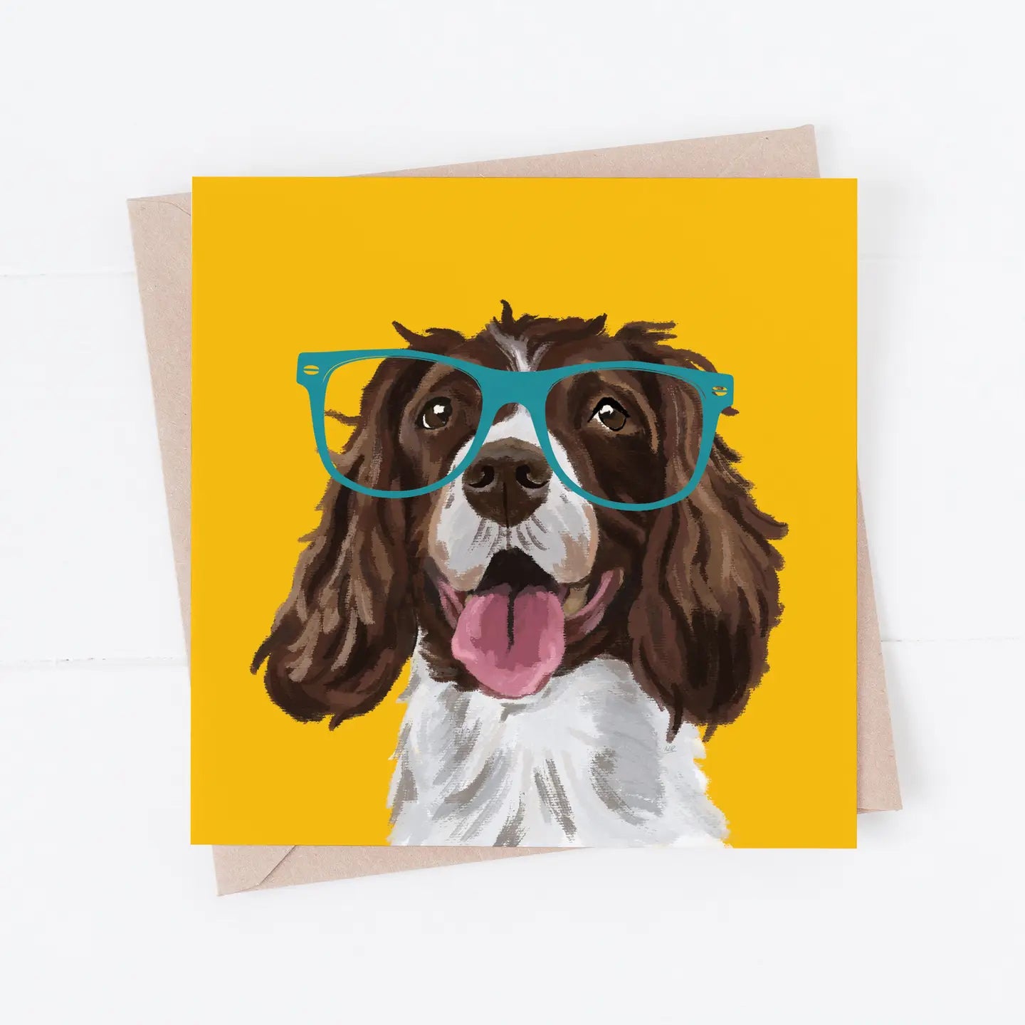 Springer Spaniel Card