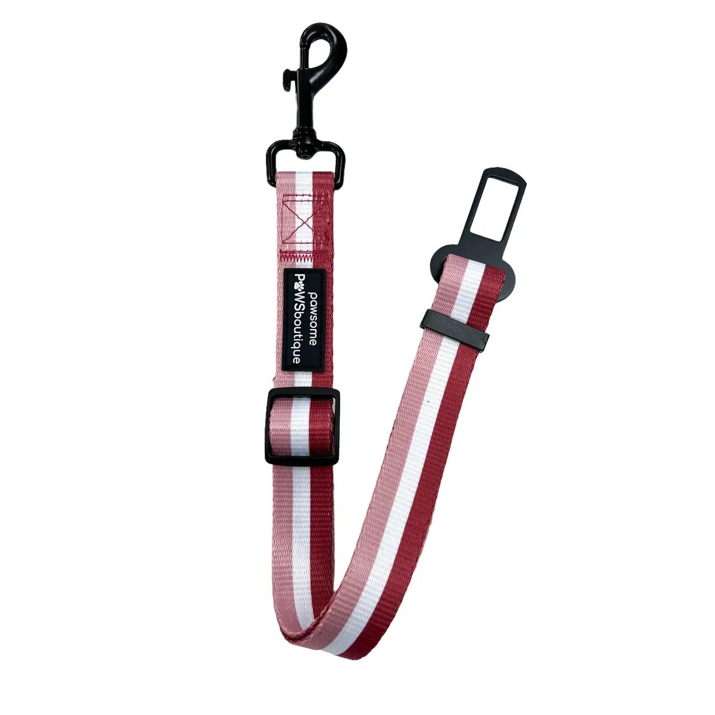 Seat Belt Restraint - Wine Red