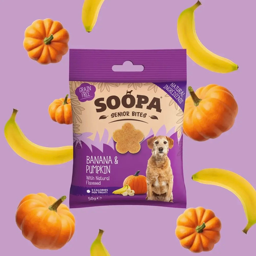 Soopa Banana & Pumpkin Senior Bites