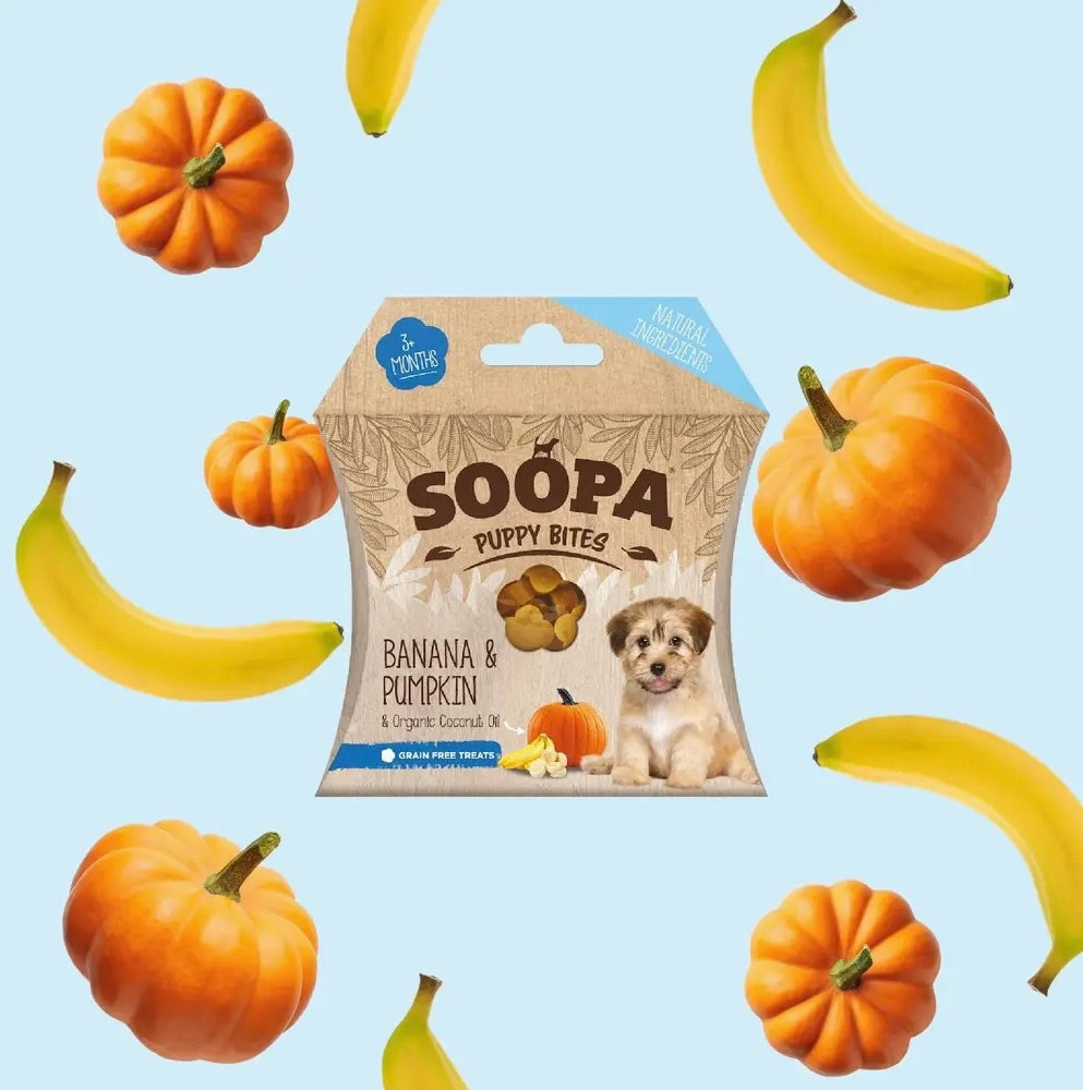 Soopa Banana & Pumpkin Puppy Treats