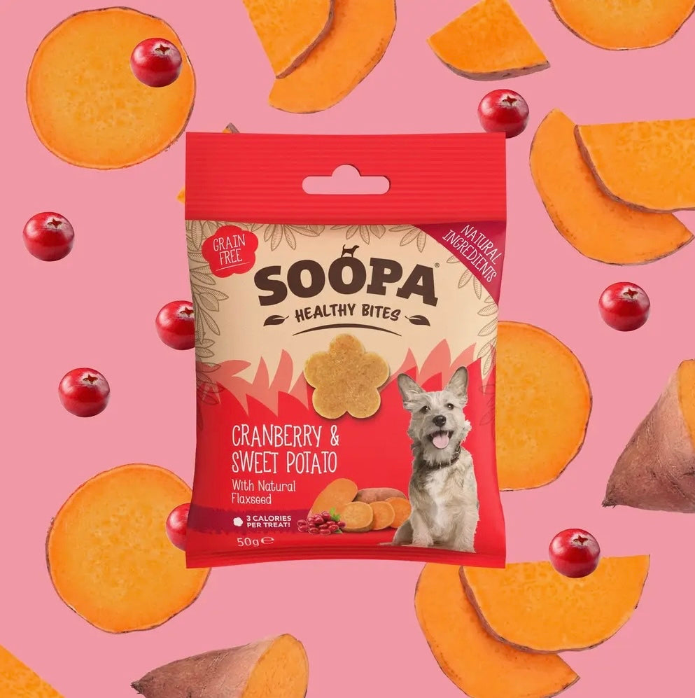 Soopa Cranberry & Sweet Potato Bites