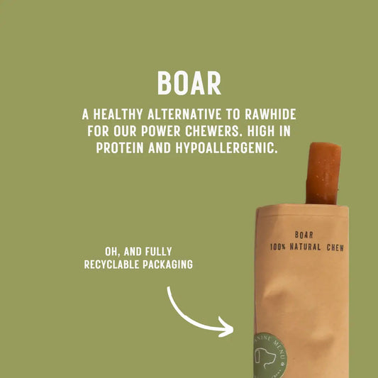 The Canine Menu - Boar - 100% Natural Chew